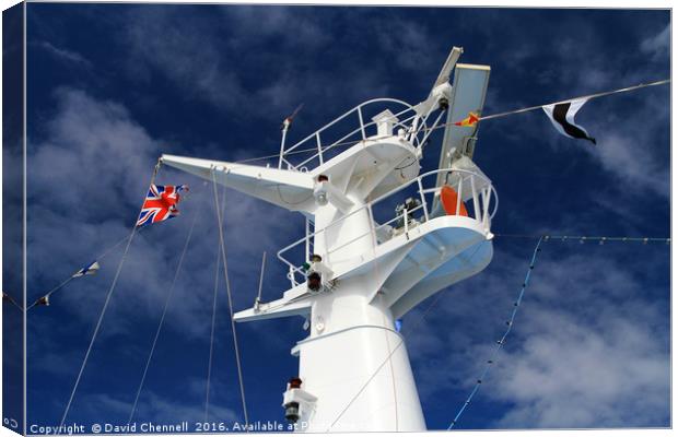 Navigation Canvas Print by David Chennell