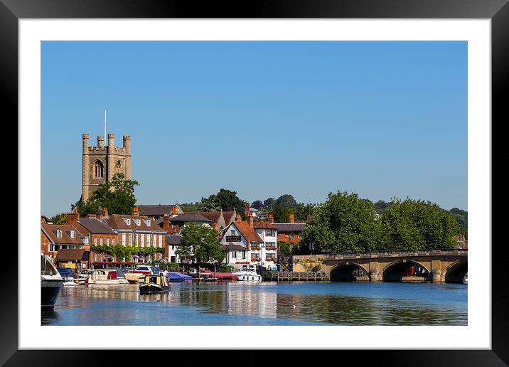 Henley On Thames Framed Mounted Print by Oxon Images