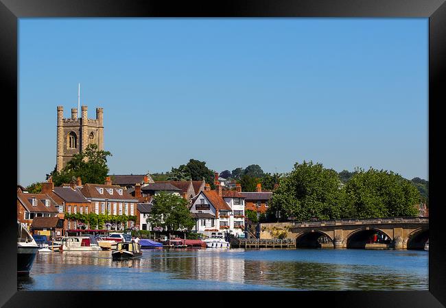 Henley On Thames Framed Print by Oxon Images