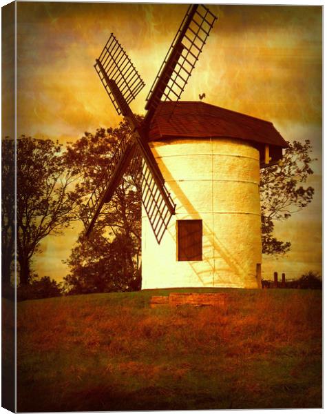 Allerton Windmill. Canvas Print by Heather Goodwin