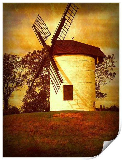 Allerton Windmill. Print by Heather Goodwin