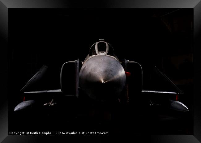 RAF F-4 Phantom Framed Print by Keith Campbell