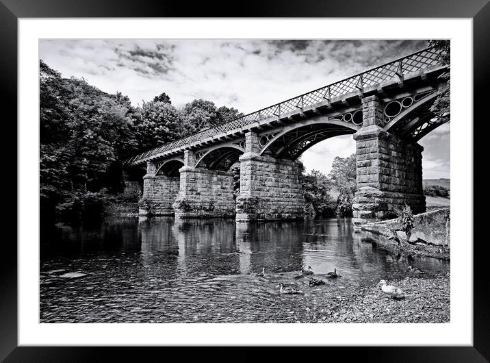 The Old Road Bridge Framed Mounted Print by David McCulloch