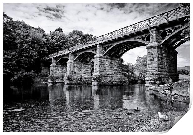 The Old Road Bridge Print by David McCulloch