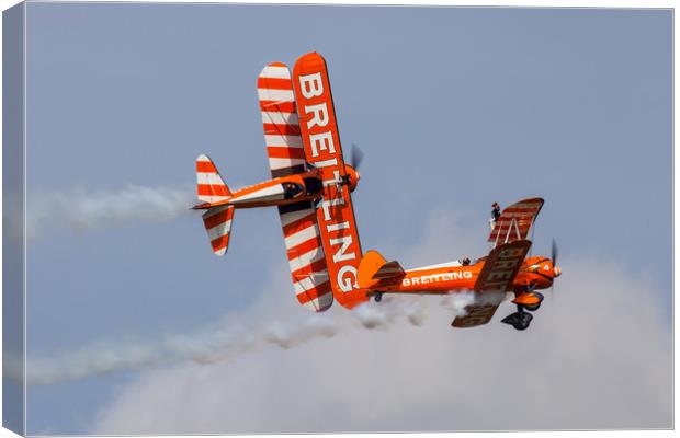 Breitling wing walker pair Canvas Print by Oxon Images