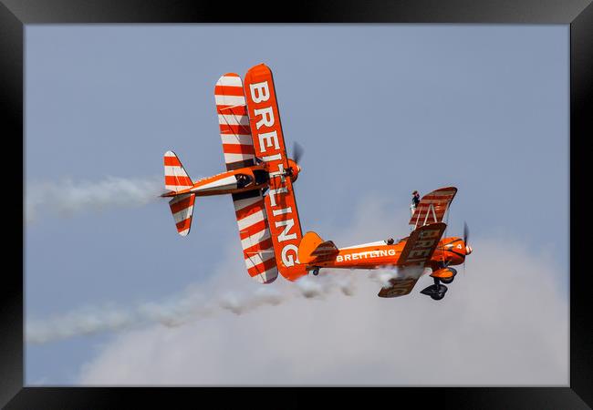 Breitling wing walker pair Framed Print by Oxon Images