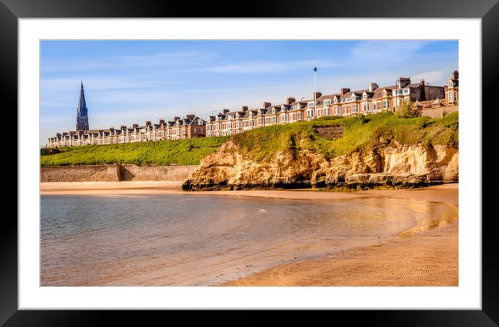 Cullercoats............... Framed Mounted Print by Naylor's Photography