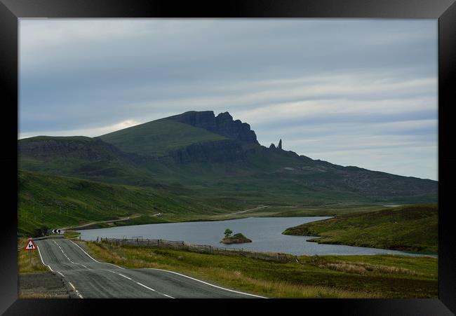The Old Man of Storr Framed Print by Paul Collis