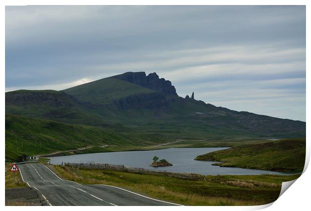 The Old Man of Storr Print by Paul Collis