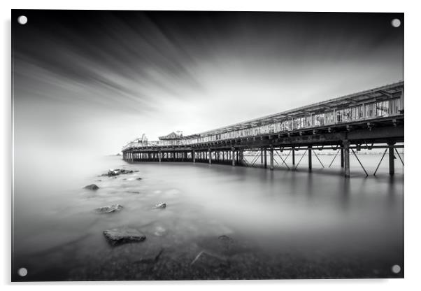 Herne bay Pier Acrylic by Ian Hufton