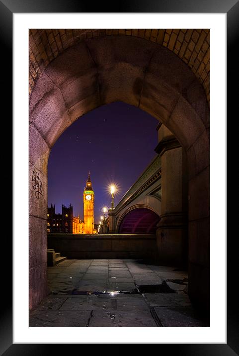 Westminster Arches Framed Mounted Print by Andy Evans