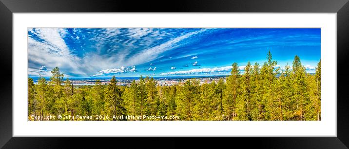 Rovaniemi Framed Mounted Print by Juha Remes