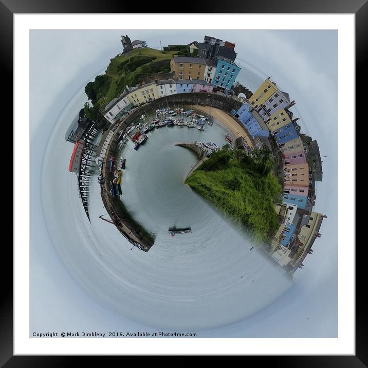 Tenby in one Framed Mounted Print by Mark Dimbleby