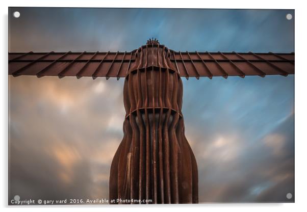 Angel of the North Acrylic by gary ward