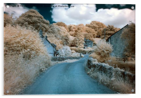 Couch's Mill Infrared Acrylic by Helen Hotson