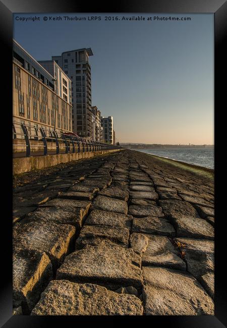 Newhaven Flats Sunset Framed Print by Keith Thorburn EFIAP/b