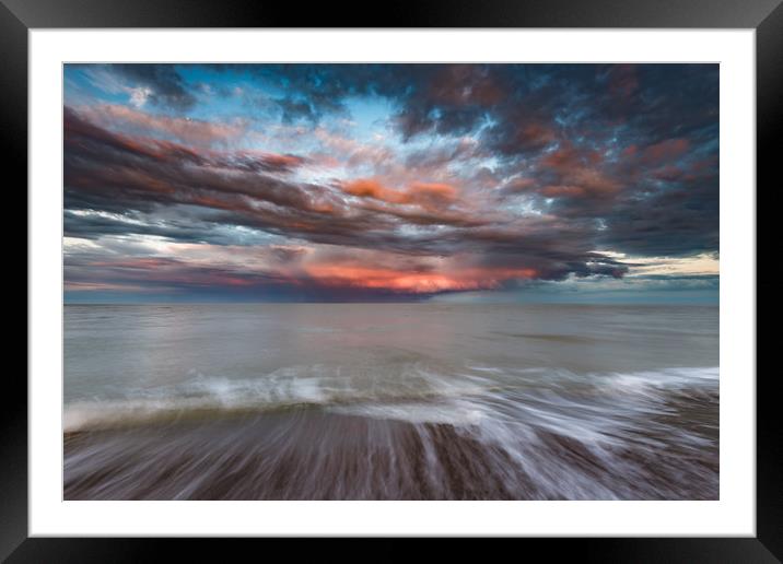 Back Glow Framed Mounted Print by Nick Rowland
