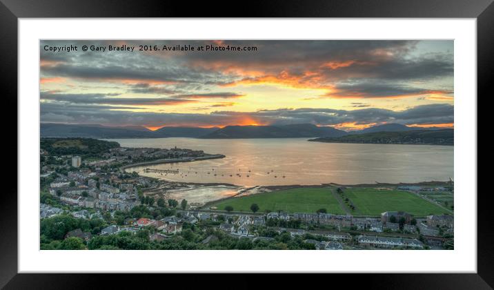 Cardwell Bay Sunset Framed Mounted Print by GBR Photos