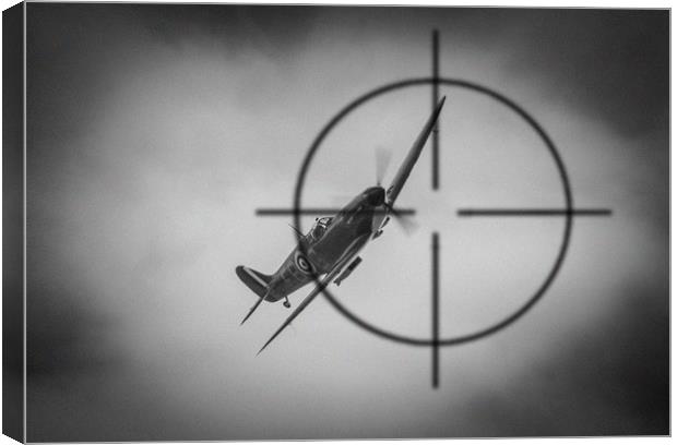 On Target Canvas Print by Stephen Ward