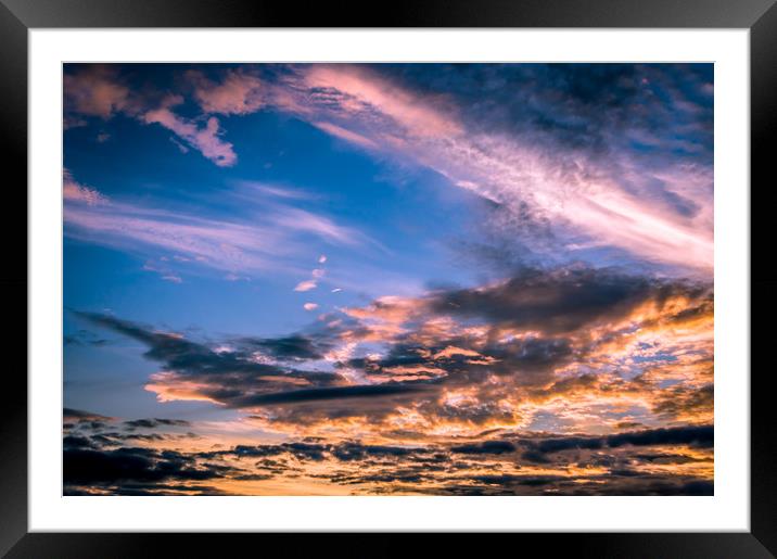The Wonder of Cloud................ Framed Mounted Print by Naylor's Photography