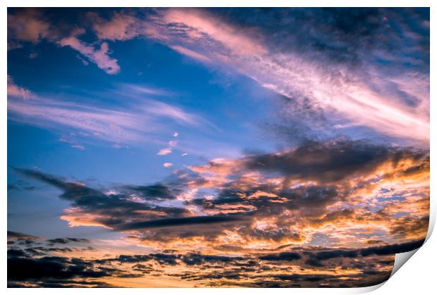 The Wonder of Cloud................ Print by Naylor's Photography