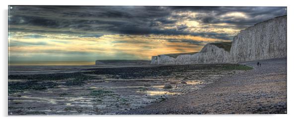 Seven Sisters - HDR Panorama Acrylic by Ann Garrett