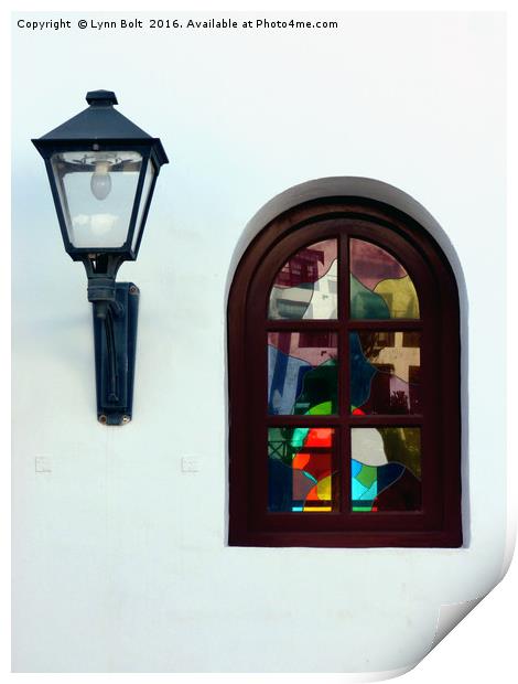 The Window and the Lantern Print by Lynn Bolt