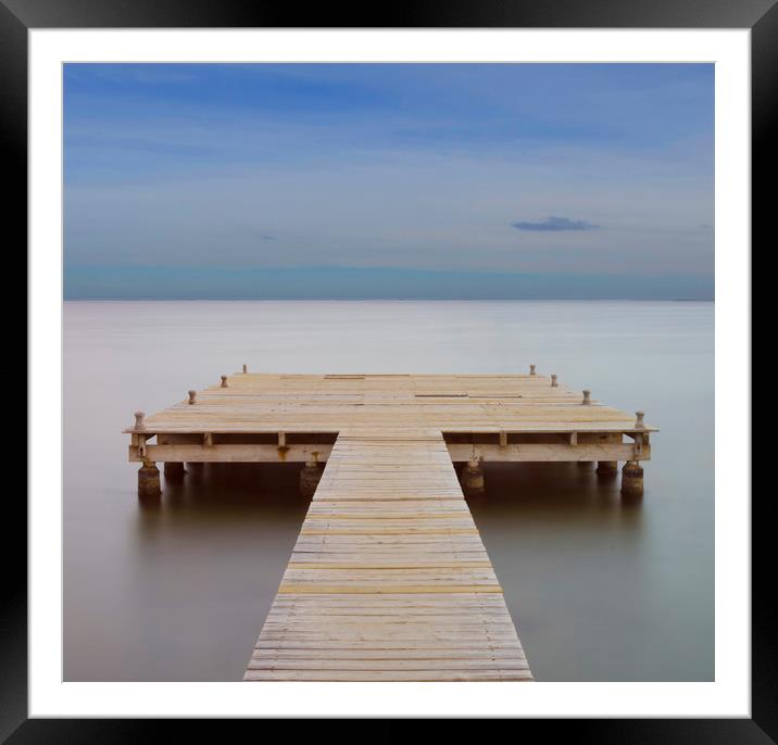 Tranquility Framed Mounted Print by Eric Pearce AWPF