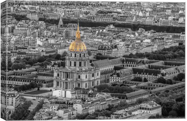cathédrale saint louis des invalides Canvas Print by GBR Photos