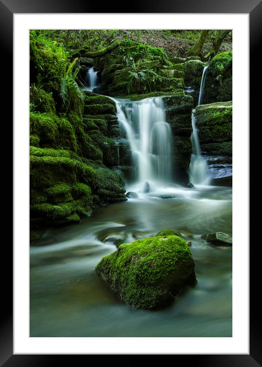 Clydach Gorge Framed Mounted Print by Eric Pearce AWPF
