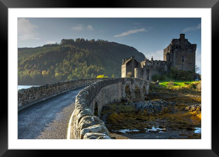 Eilean Donnan Castle Framed Mounted Print by Eric Pearce AWPF