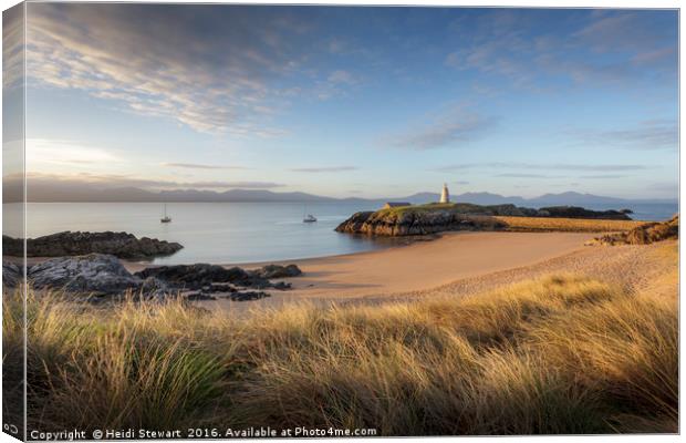 Llanddwyn Island Anglesey Canvas Print by Heidi Stewart