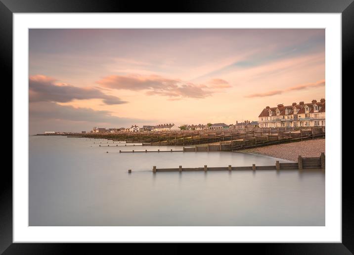 Whitstable Bay Framed Mounted Print by Ian Hufton
