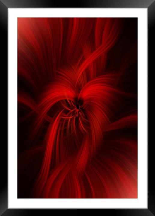 Passion Of Universe Framed Mounted Print by Jenny Rainbow