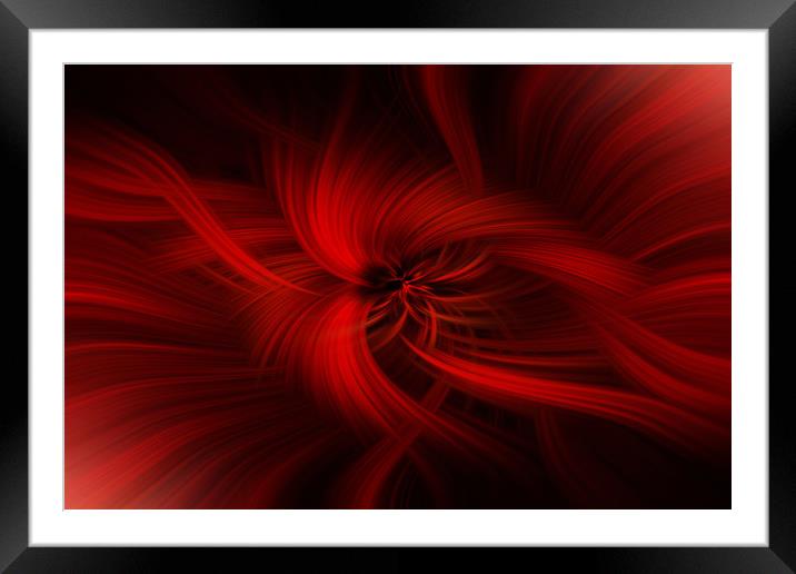 Passion Concept Framed Mounted Print by Jenny Rainbow