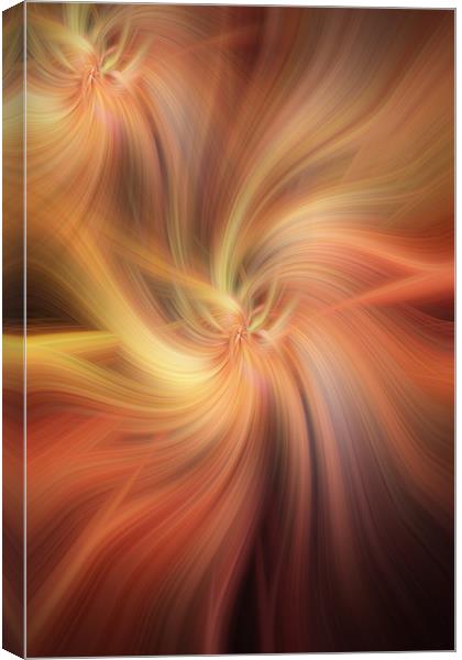 Doubled Vibrations of Light  Canvas Print by Jenny Rainbow