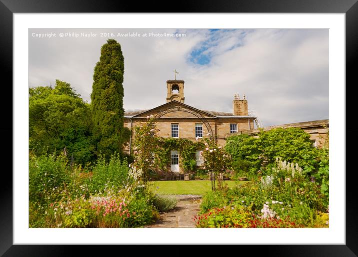 Howick Hall Gardens............ Framed Mounted Print by Naylor's Photography