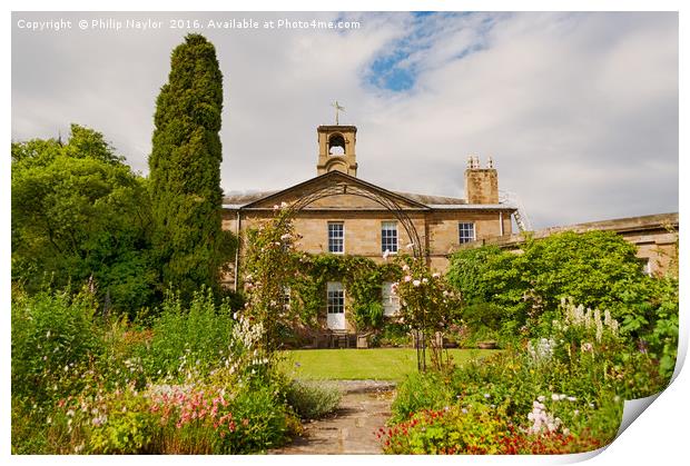 Howick Hall Gardens............ Print by Naylor's Photography