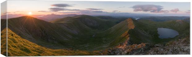 Swirral Edge Sunset Canvas Print by James Grant
