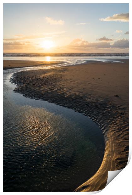 Seascale S-Curve Print by James Grant