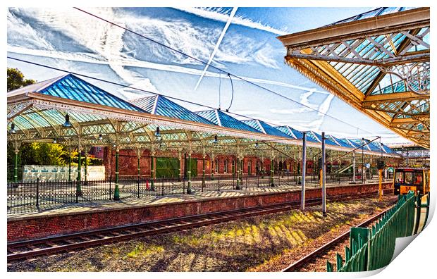Tynemouth Station......... Print by Naylor's Photography