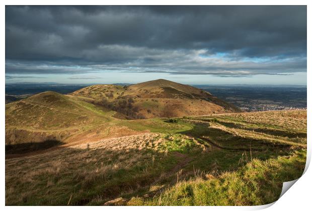 Worcestershire Beacon - Malverns Print by James Grant