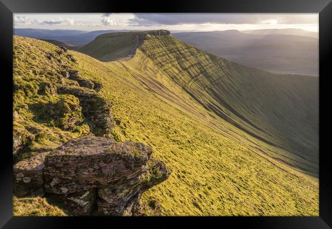 Pen-Y-Fan Framed Print by James Grant