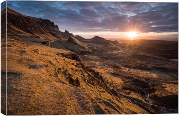 The Quiraing Canvas Print by James Grant