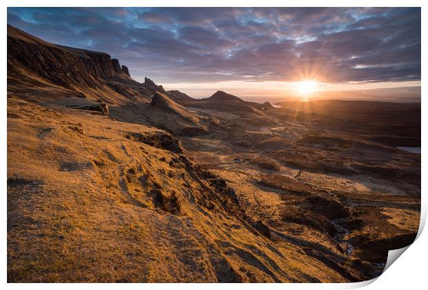 The Quiraing Print by James Grant