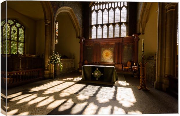 The Altar and the Light Canvas Print by Nick Rowland