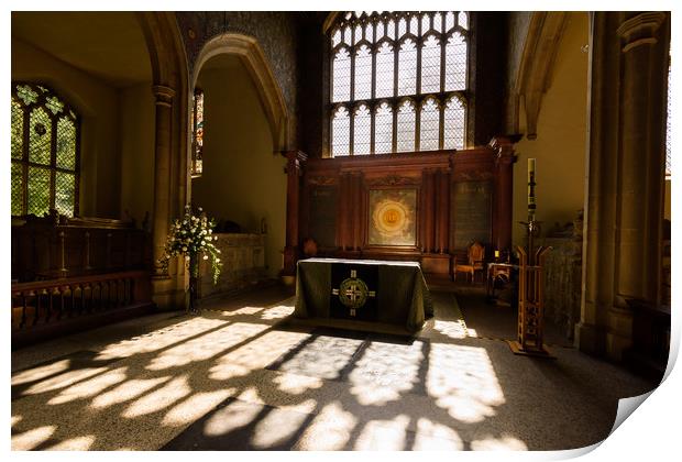 The Altar and the Light Print by Nick Rowland
