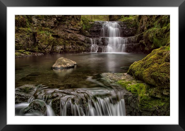 Over the Edge Framed Mounted Print by Eric Pearce AWPF