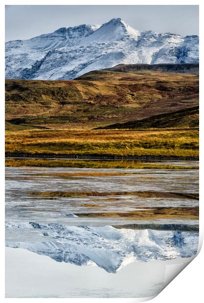 Mountain Reflections Print by Eric Pearce AWPF