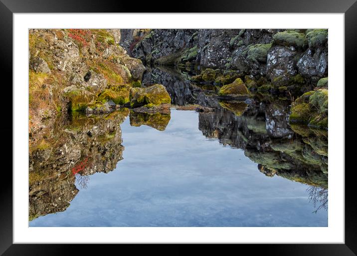 Reflections of time Framed Mounted Print by Eric Pearce AWPF
